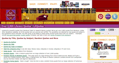 Desktop Screenshot of litquotes.com